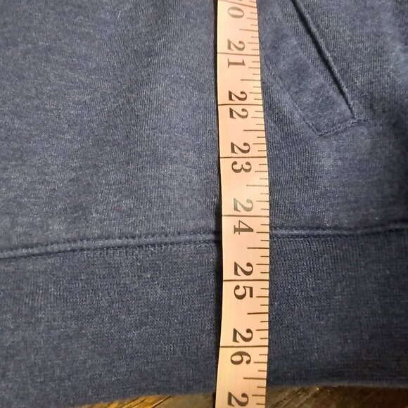 Adidas Michigan Wolverines Classic Striped Sleeve Zip Up Sweatshirt Large - Picture 9 of 10